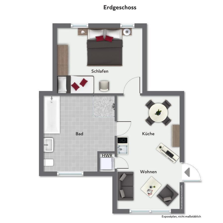 Poststrasse 32A Wohnung 01 Kuehlungsborn Exterior foto